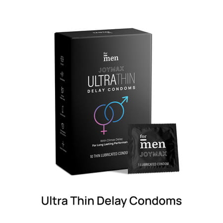 Formen Joymax Premium Pleasure Condoms Kit For Men|Delay Condoms (Pack Of 3)