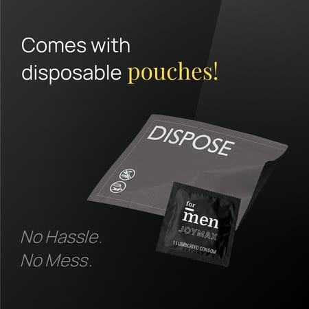 Formen Joymax Premium Pleasure Condoms Kit For Men|Delay Condoms (Pack Of 3)