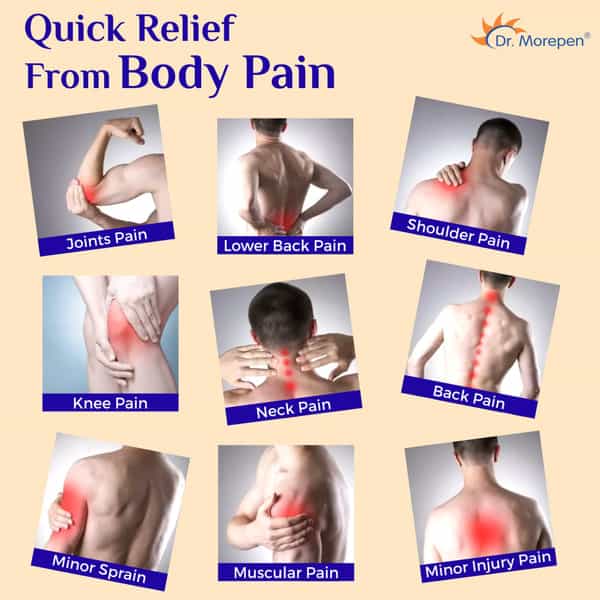 Dr. Morepen Pain-X | Ayurvedic Ortho Oil | For Joint Neck & Back Pain Relief 60 Ml