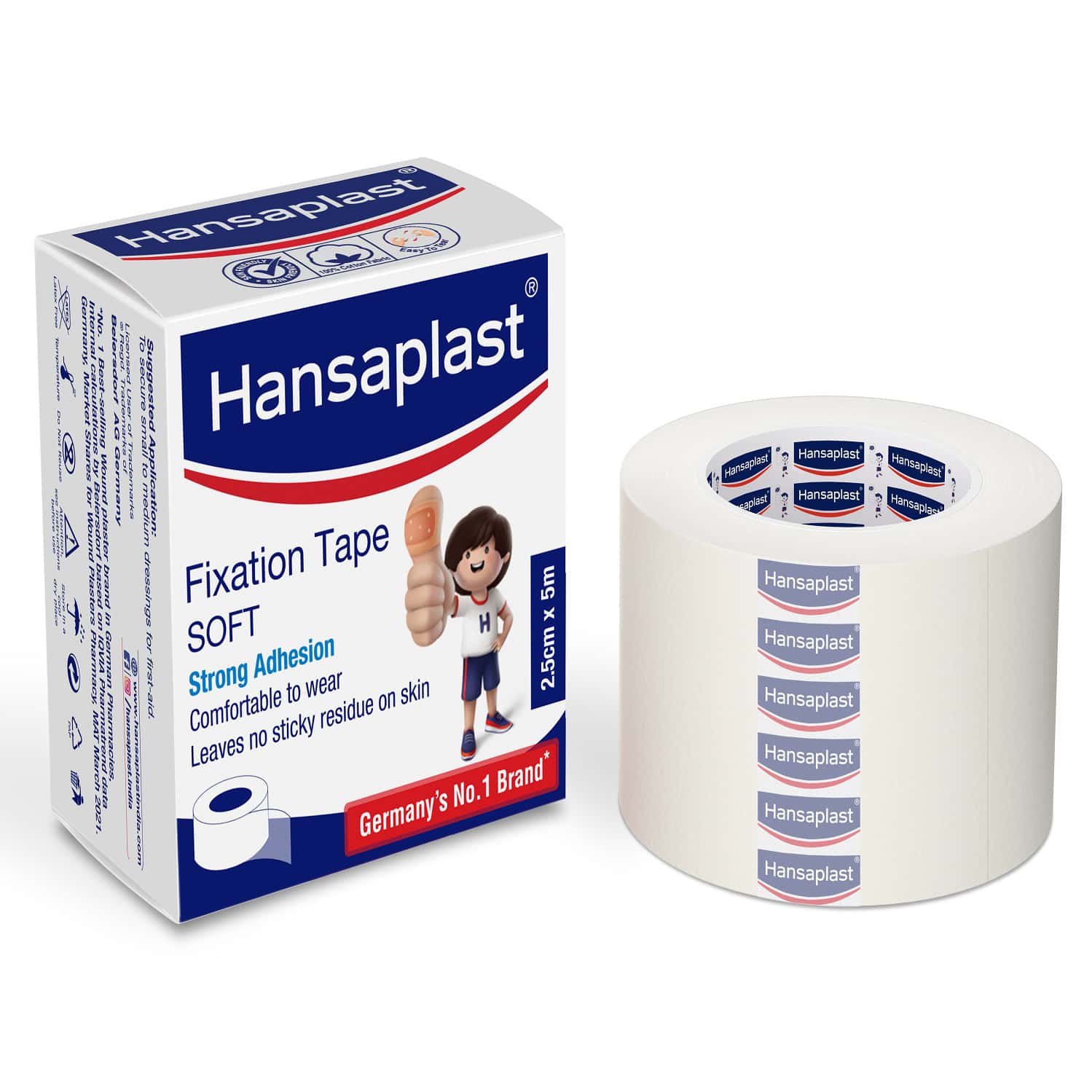 Hansaplast Fixation Tape 2.5 Cm X 5 Mtr.
