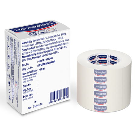 Hansaplast Fixation Tape 2.5 Cm X 5 Mtr.