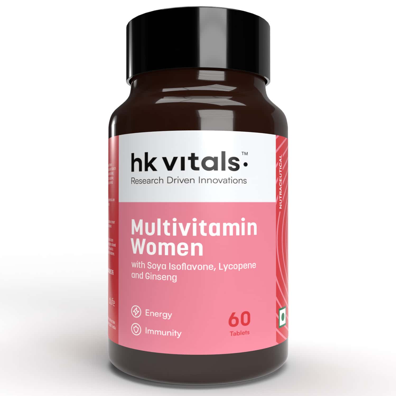 Hk Vitalsmultivitamin For Women (60 Tablets) | With Zinc | Vitamin C | Vitamin D