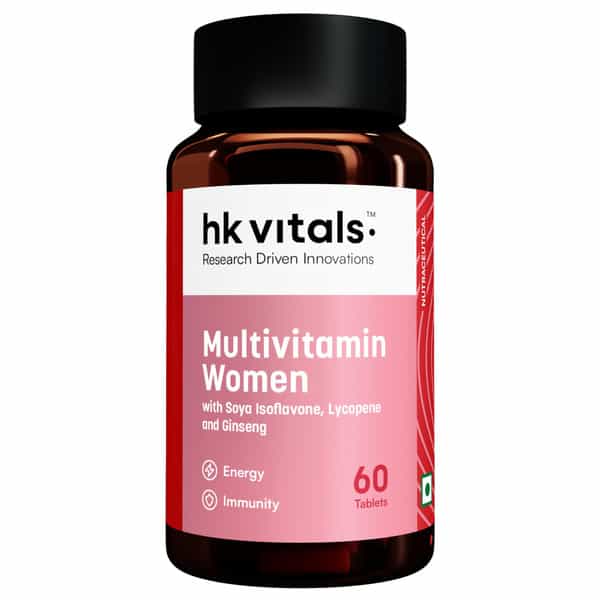 Hk Vitalsmultivitamin For Women (60 Tablets) | With Zinc | Vitamin C | Vitamin D