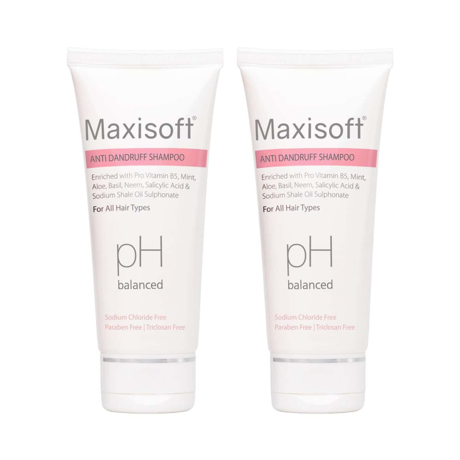 Buy MAXISOFT ANTIDANDRUFF SHAMPOO 100 ML ALOE, MINT & NEEM