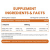 Vlado's Himalayan Organics L-Glycine 500Mg Supplement I Supports Healthy Sleep I Strong | Veg - 120N