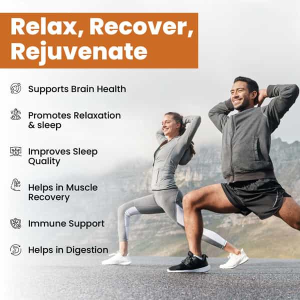 Vlado's Himalayan Organics L-Glycine 500Mg Supplement I Supports Healthy Sleep I Strong | Veg - 120N