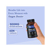Denzour Nutrition Oxygen+ Capsules | Supports Energy | Focus & Mental Clarity | 60 Veg Capsules