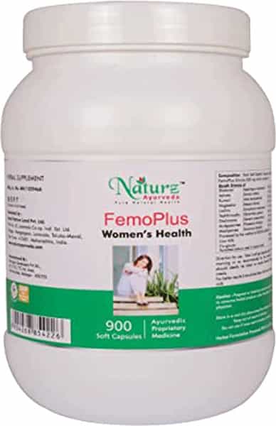 Naturz Ayurveda Femoplus - 900 Capsules (Pack Of 5)