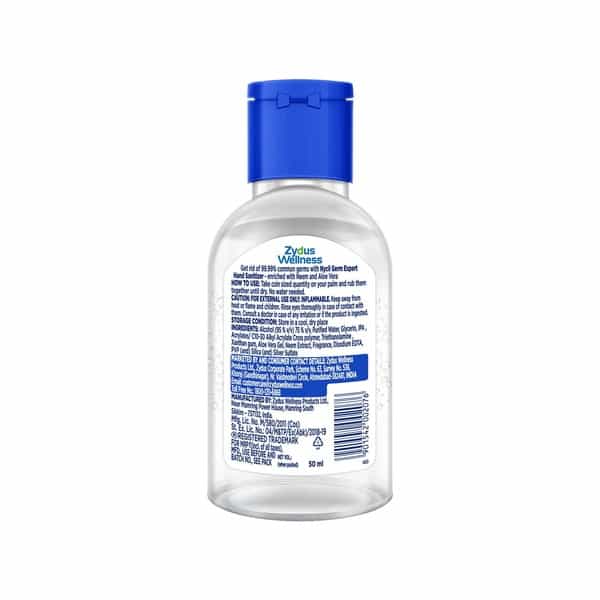 Nycil Germ Expert  Hand Sanitizer  Bottle Of 50 Ml