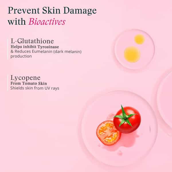 Oziva Bioactive Gluta L-Glutathione | Skin Glowing & Pigmentation Reduction |Strawberry | 60 Tablets