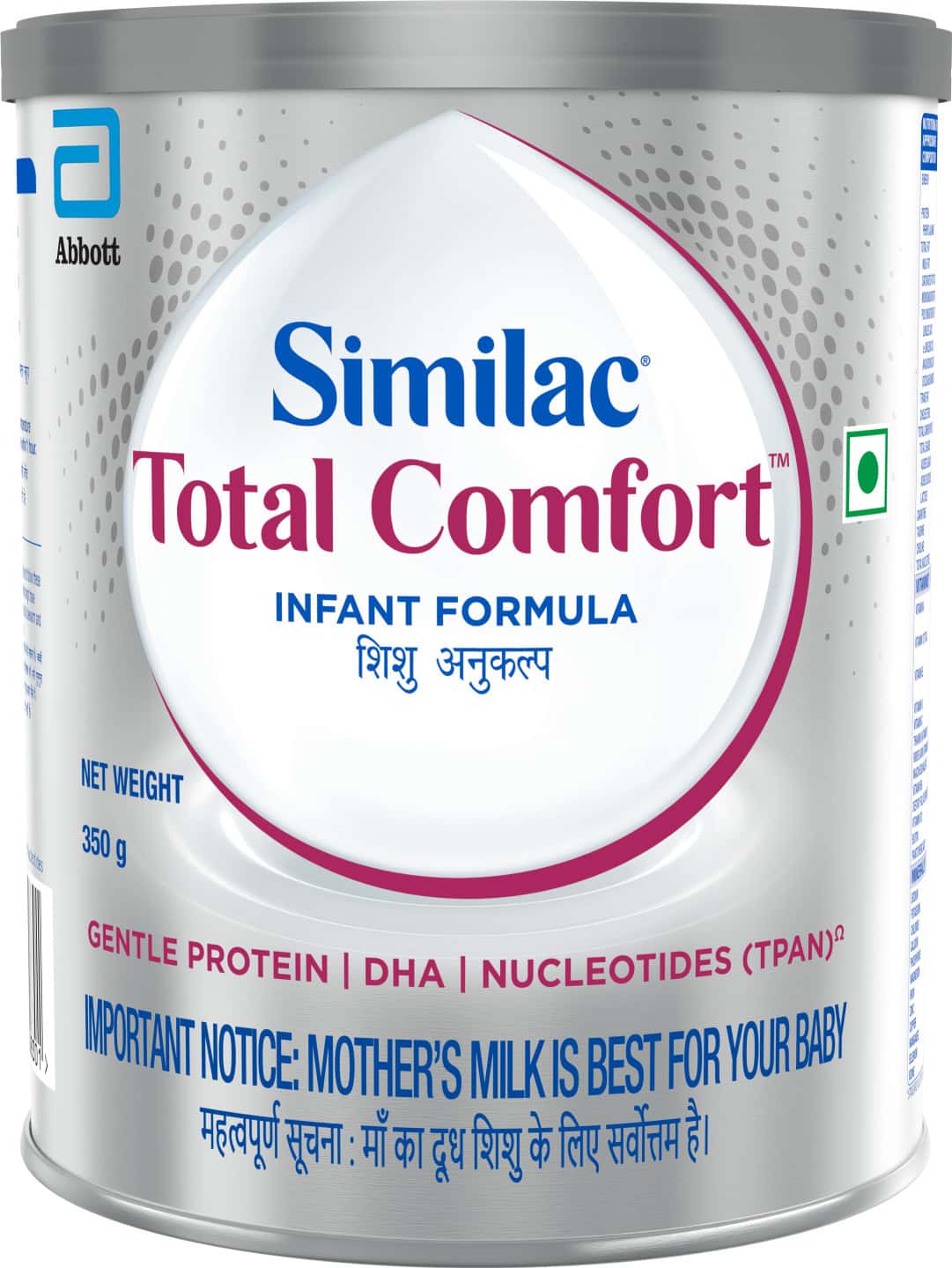Similac Total Comfort Infant Formula | Upto 6 Months | Tin Of 350 Gm