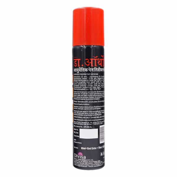 Dr Ortho Pain Relief Spray - 75 Ml