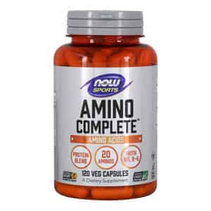 Now Sports Nutrition | Amino Completetm With Vitamin B-6 | 120 Count