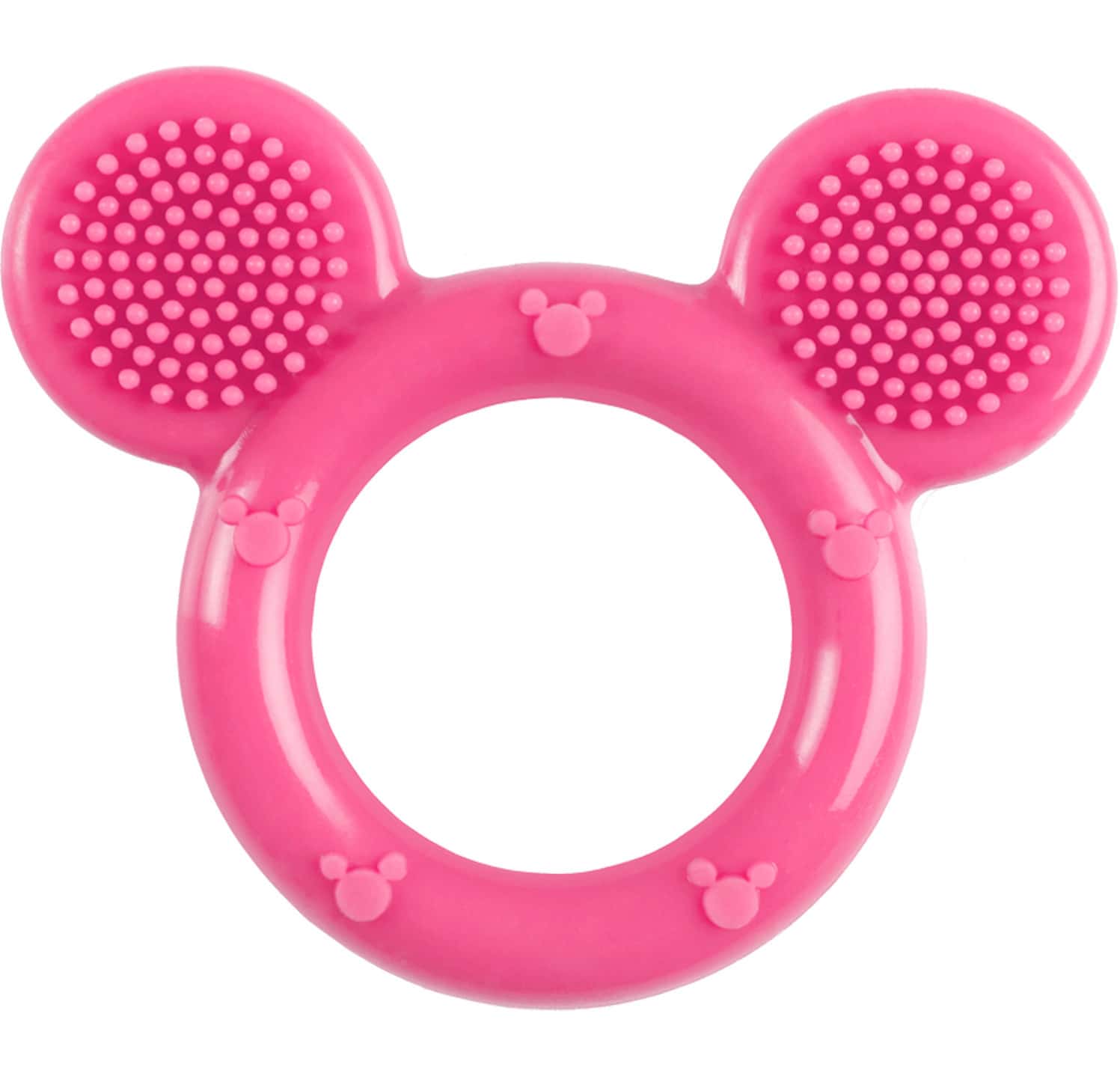Beebaby Infant Soft Silicone Bristles Teether (100% Bpa Free) (Bristles - Pink)