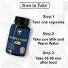 Fij Ayurveda Ashwagandha Capsule Helps Anxiety & Stress Relief For Men & Women - 500mg 60 Capsules