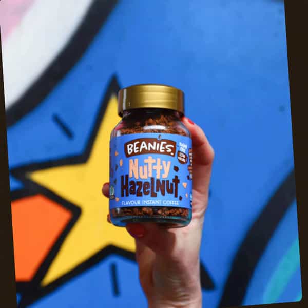 Beanies Flavoured Instant Coffee - Nutty Hazelnut 50G