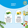 Mom & World Liquid Cleanser Fruit And Veg Wash - With Lemon And Neem -500Ml