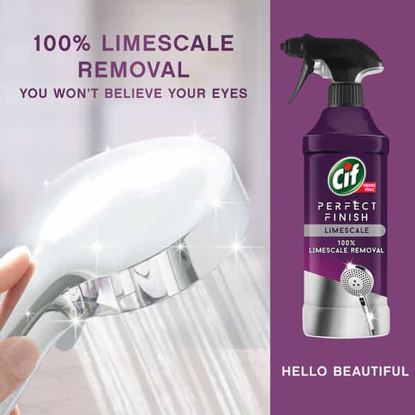 Cif Perfect Finish Limescale Removal Multipurpose Cleaner Spray 435Ml