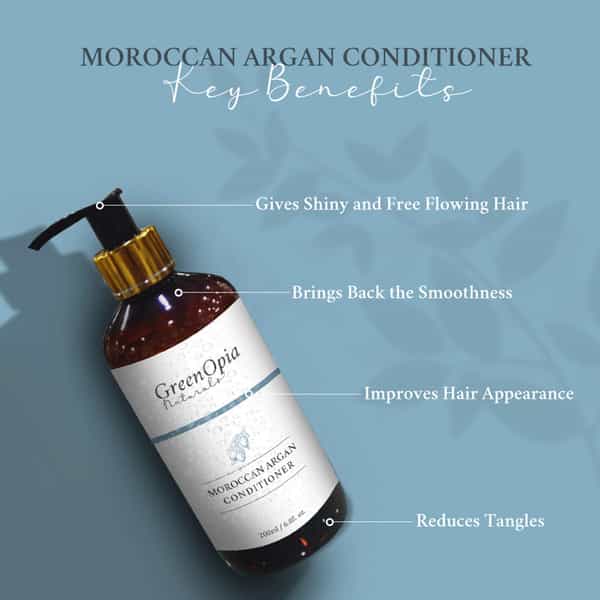 Moroccan Argan Oil Hair Conditioner (200Ml) Pack Of 3