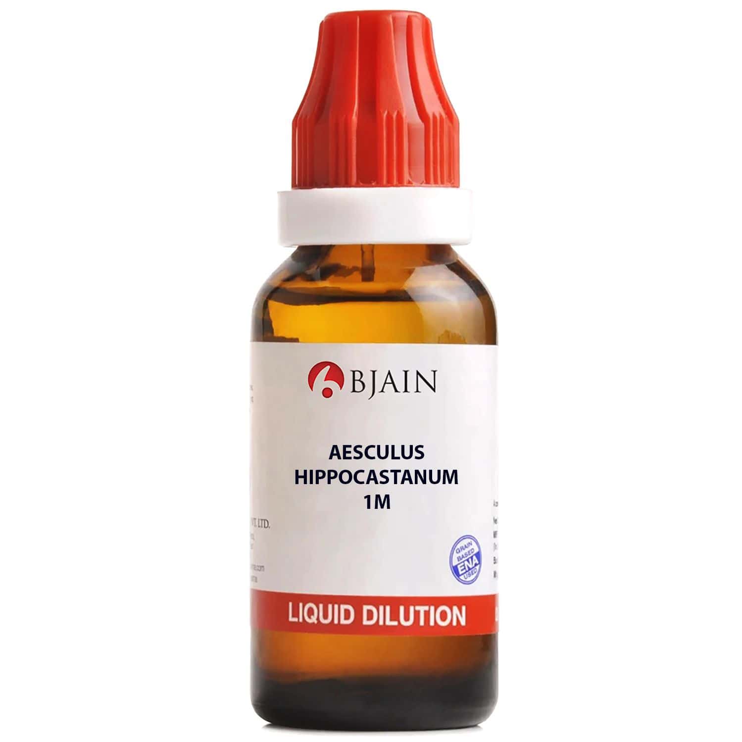 Bjain Aesculus Hippocastanum 1m Homeopathic Liquid Dilution 30ml