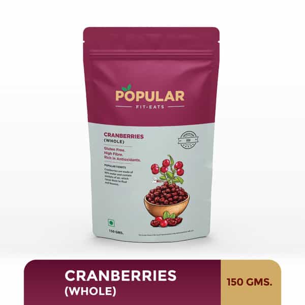 Popular Fit Eats Cranberry Whole | 150 Gm
