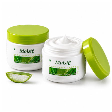 Moiste Aloe Vera Moisturizing Cream - Pack Of 2