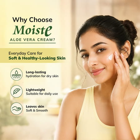 Moiste Aloe Vera Moisturizing Cream - Pack Of 2