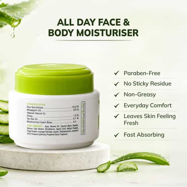 Moiste Aloe Vera Moisturizing Cream - Pack Of 2