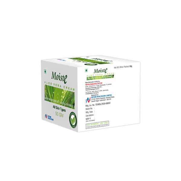 Moiste Aloe Vera Moisturizing Cream - Pack Of 2