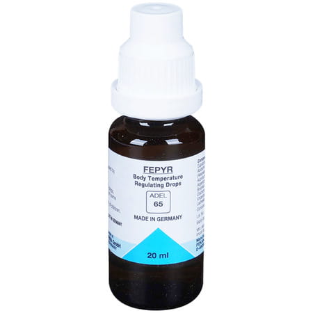 Adel 65 Fepyr Body Temperature Management Viral Fever Drops 20 Ml