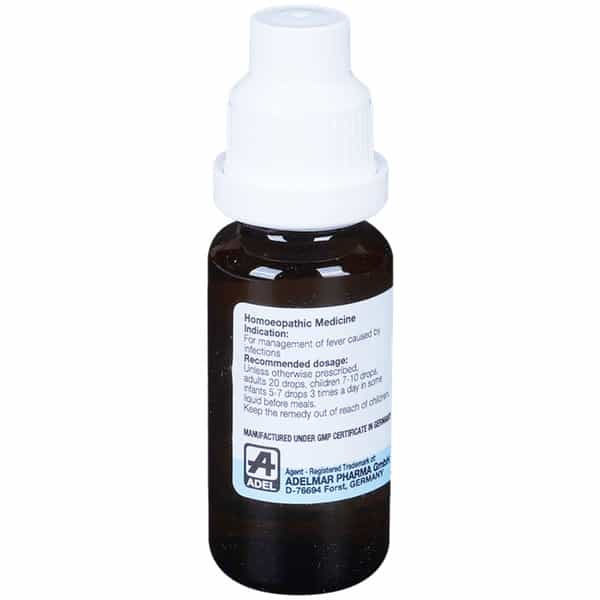 Adel 65 Fepyr Body Temperature Management Viral Fever Drops 20 Ml
