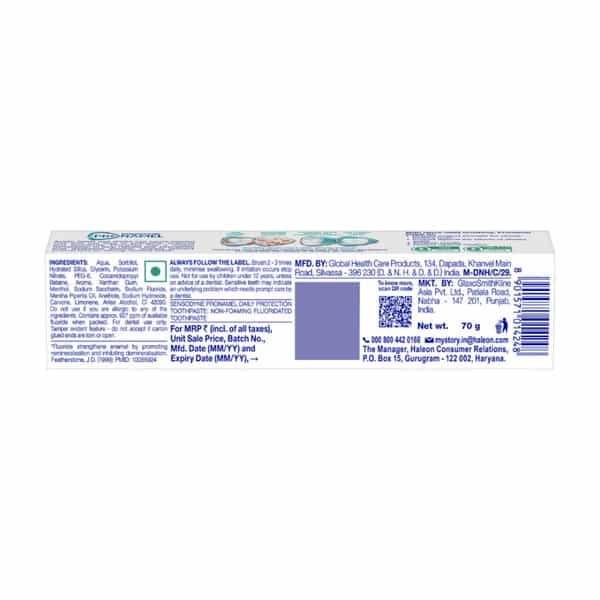 Sensodyne Pronamel Daily Protection Toothpaste 70 Gm