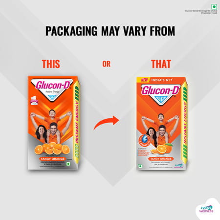 Glucon-D Tangy Orange Flavour Box 1Kg (Free Glocon-D Orange 250 Gm Worth Rs 120)