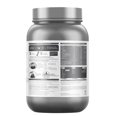 Muscleblaze Biozyme Iso - Zero | Low Carb | 100 Pure Whey Protein Isolate (Cookies & Cream | 1 Kg)