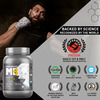 Muscleblaze Biozyme Iso - Zero | Low Carb | 100 Pure Whey Protein Isolate (Cookies & Cream | 1 Kg)