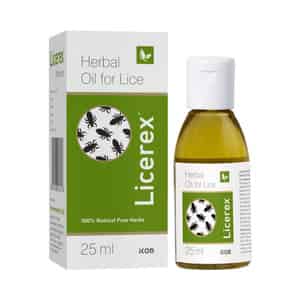 Licerex Oil 25 Ml | Enriched With Sitafal | Mehandi | Kapoor | Nilgiri Oil (pack Of 4)