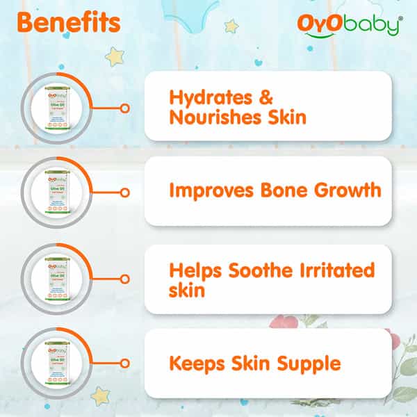 Oyo Baby Extra Virgin Olive Oil For Baby Massage 200Ml