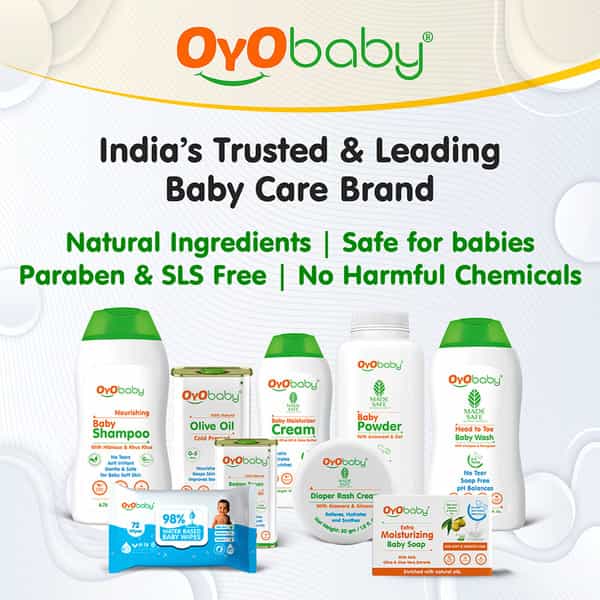 Oyo Baby Extra Virgin Olive Oil For Baby Massage 200Ml