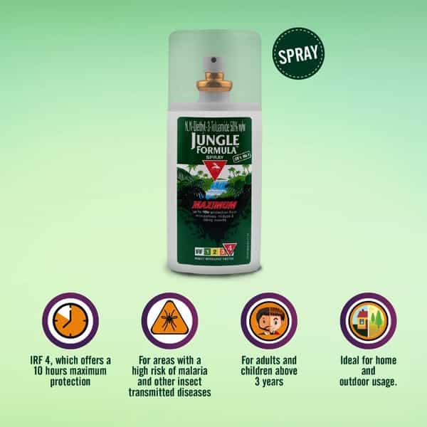 Mederma Jungle Formula Maximum Insect Repellent Pump Spray - 75Ml