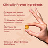 Nutriburst Apple Cider Gummies For Healthy Metabolism & Weight Loss Management (30 Gummy)