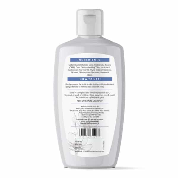 Sheneed Uti Relief Feminine Intimate Wash|Protects Against Uti | Yeast Infection | & Itching |100Ml