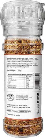 Lunn Cajun Seasoning (Grinder) 55 G