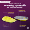 Betterhood Pack Of 2 Pairs Shock Absorb All-Day Comfort Ergonomic Orthotic Gel Heel Pads (8-11 Uk)