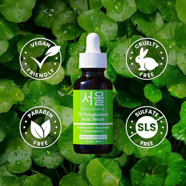 Seoul Ceuticals 3% Polyglutamic Acid Serum 30 Ml
