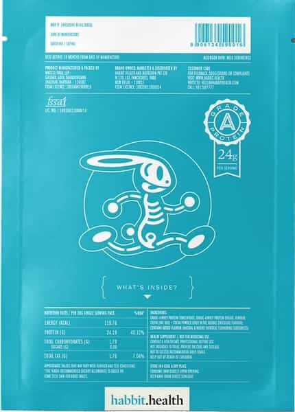 Habbit Active Whey Blend Protein Powder - 210 Gms 7 Servings 7 Flavours | Variety Pack