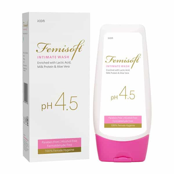 Femisoft Intimate Wash 100 Ml | With Aloe & Red Berry | Alcohol Free (Pack Of 1)