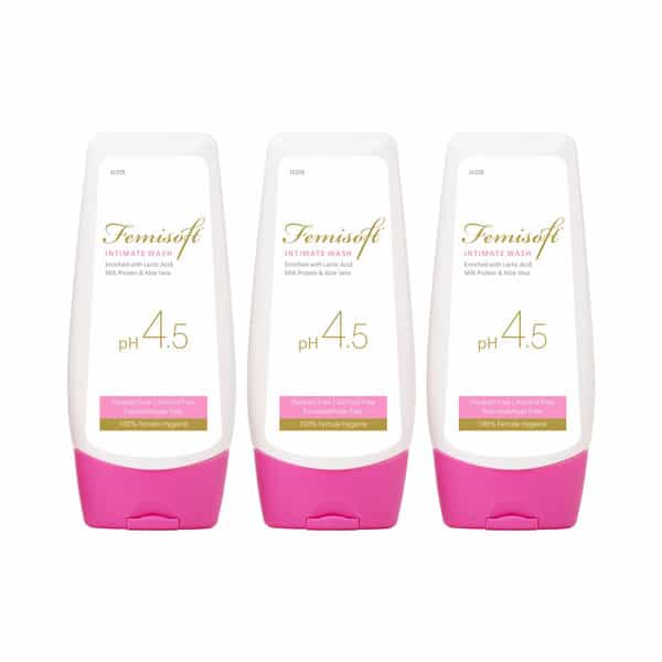 Femisoft Intimate Wash 100 Ml | With Aloe & Red Berry | Alcohol Free (Pack Of 1)