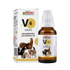Bakson Homoeopathy V6 Drops | Inflammation |For Veterinary Use | 30 Ml