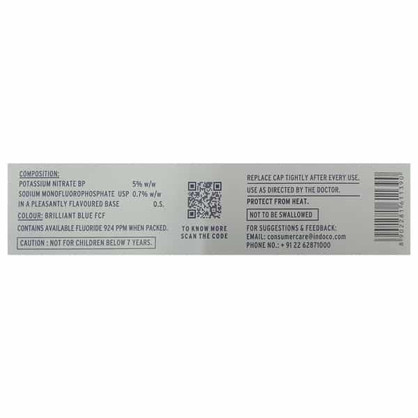 Sensodent Kf | Medicated Foaming Dental Gel 125 Gm