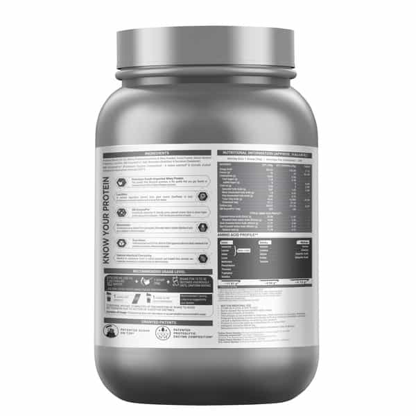 Muscleblaze Biozyme Performance Whey Protein Powder | Rocky Road Fudge (1Kg) | 25G Protein